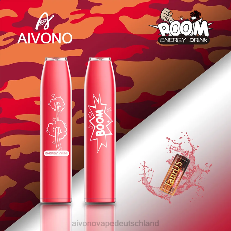 Aivono AIM BOOM 600 Energy-Drink 4V0P8358 - Aivono Vape