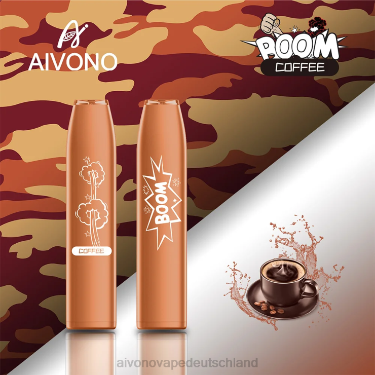 Aivono AIM BOOM 600 Kaffee 4V0P8356 - Aivono Vape Deutschland