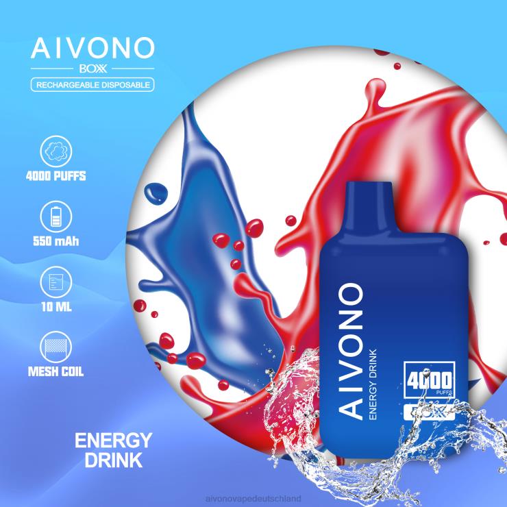 Aivono AIM BOXX 4000 Energy-Drink 4V0P8225 - Aivono Deutschland