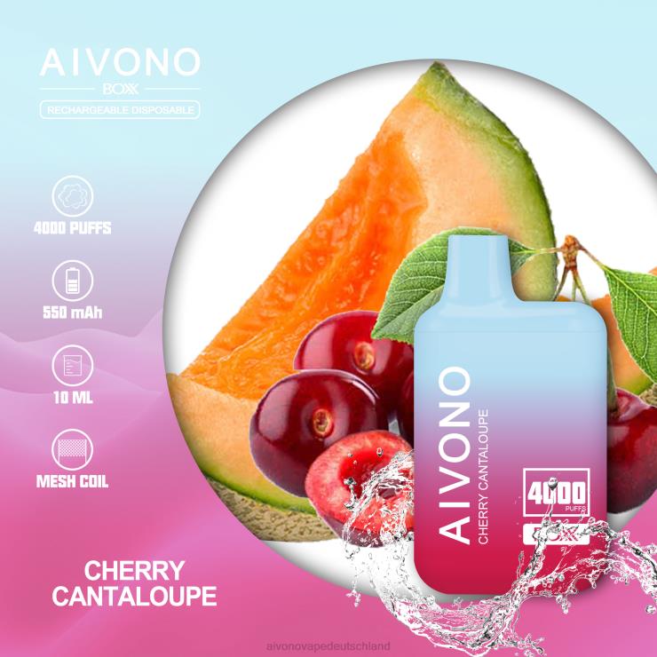 Aivono AIM BOXX 4000 Kirschmelone 4V0P8223 - Aivono Vape