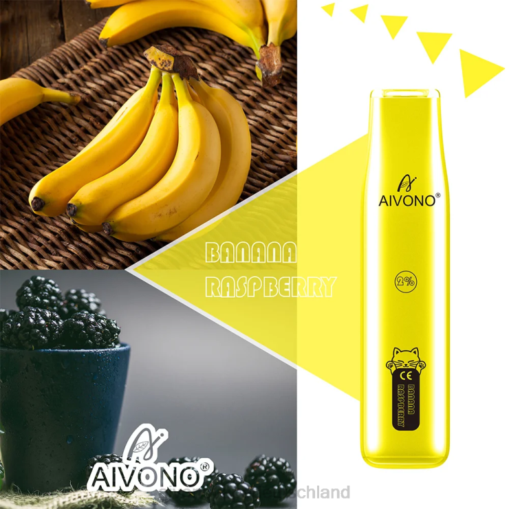 Aivono AIM CAT 400 Bananen-Himbeere 4V0P8334 - Aivono Vape