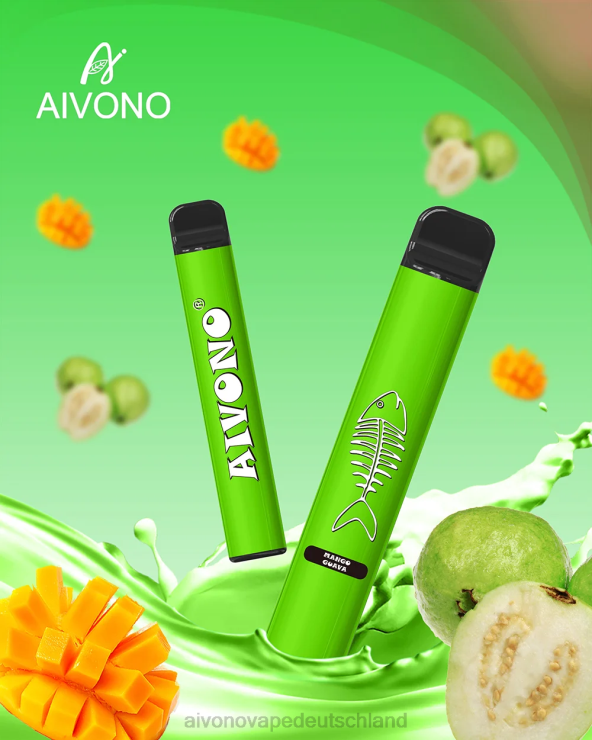 Aivono AIM FISHBONE 600 Mango-Guave 4V0P8283 - Aivono Vape