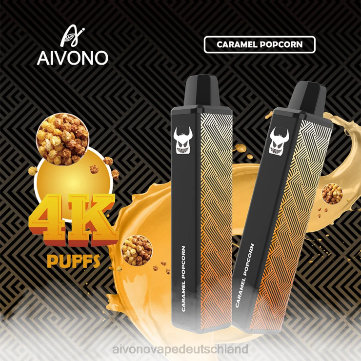 Aivono AIM FREAK 4000 Karamell-Popcorn 4V0P8261 - Aivono Deutschland