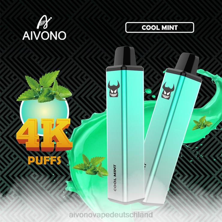 Aivono AIM FREAK 4000 kühle Minze 4V0P8254 - Aivono Vape Deutschland