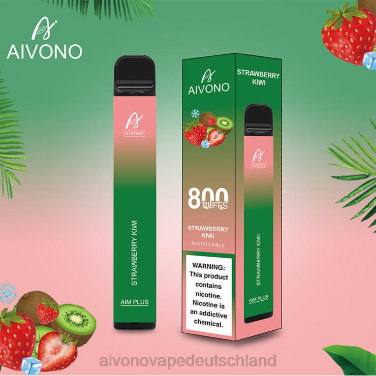 Aivono AIM PLUS 800 Erdbeer-Kiwi 4V0P8194 - Aivono Vape Deutschland