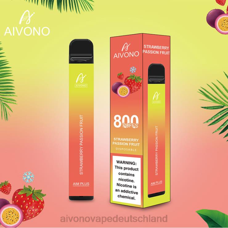 Aivono AIM PLUS 800 Erdbeer-Passionsfrucht 4V0P8195 - Aivono Deutschland