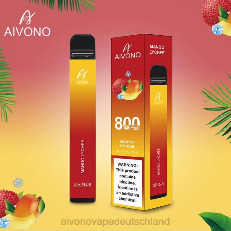 Aivono AIM PLUS 800 Mango-Litschi 4V0P8185 - Aivono Vape Deutschland