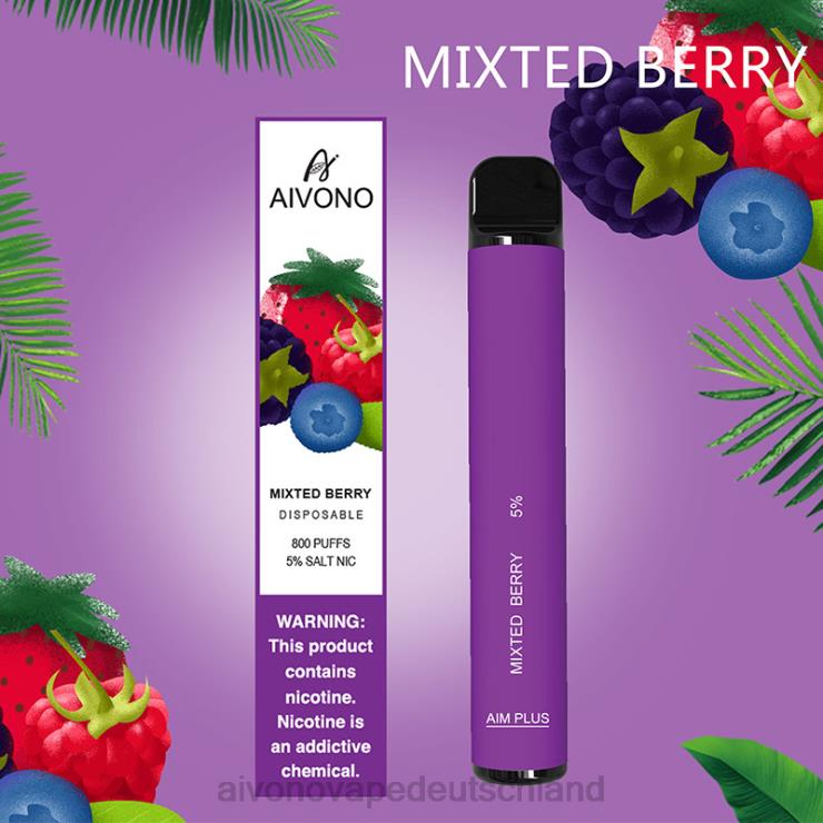 Aivono AIM PLUS 800 gemischte Beere 4V0P8188 - Aivono Vape Deutschland