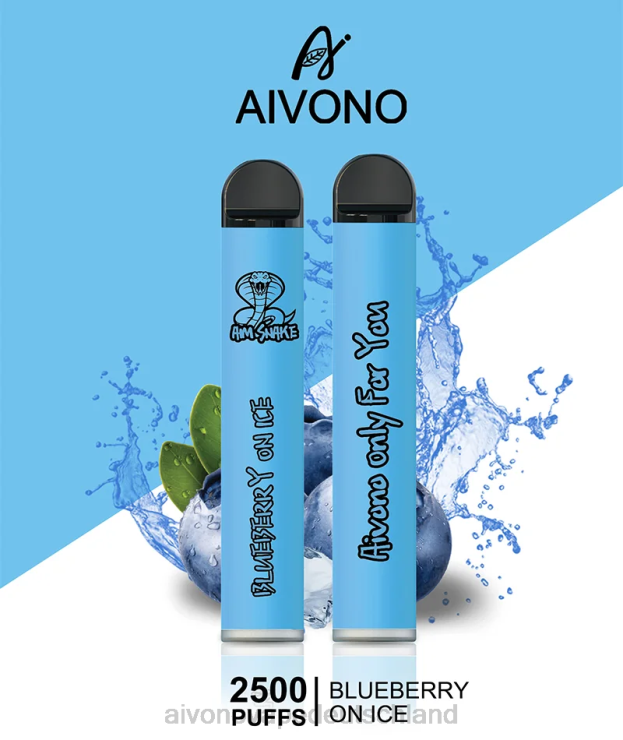 Aivono AIM SNAKE 2500 Blaubeere auf Eis 4V0P8299 - Aivono Vape Deutschland