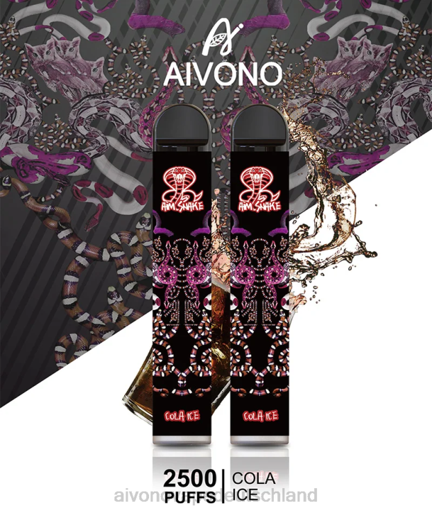 Aivono AIM SNAKE 2500 Cola-Eis 4V0P8301 - Aivono Vape