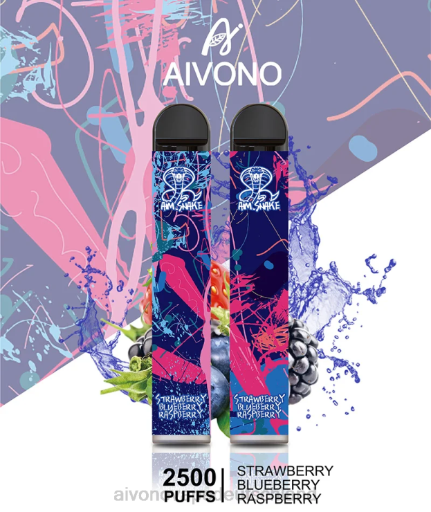 Aivono AIM SNAKE 2500 Erdbeere Blaubeere Himbeere 4V0P8318 - Aivono Deutschland