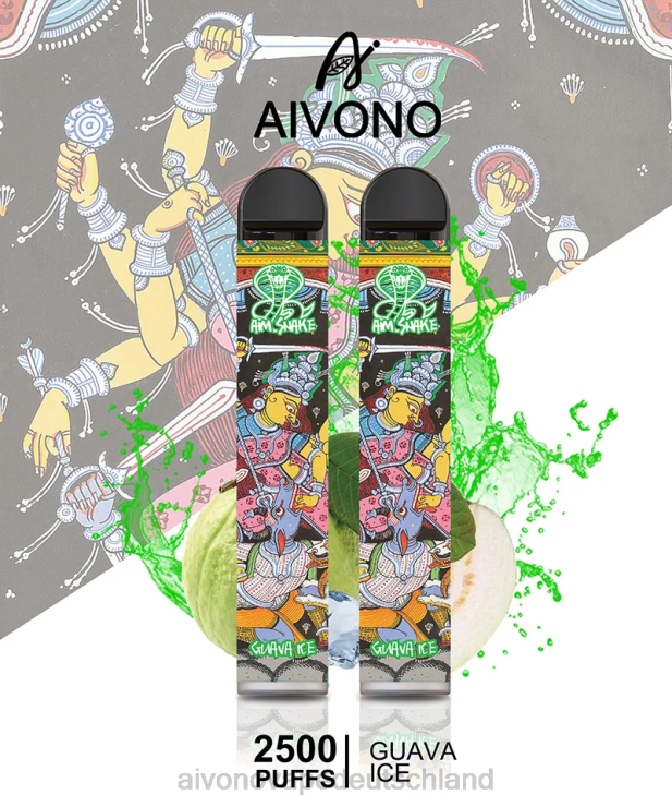 Aivono AIM SNAKE 2500 Guaveneis 4V0P8307 - Aivono Vape