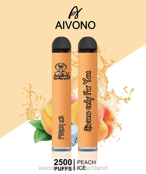 Aivono AIM SNAKE 2500 Pfirsicheis 4V0P8316 - Aivono Vape