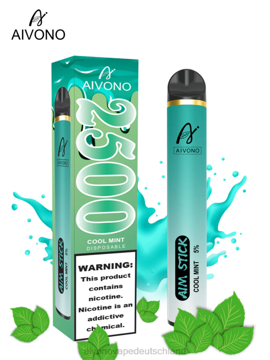 Aivono AIM STICK 2500 kühle Minze 4V0P8159 - Aivono Deutschland