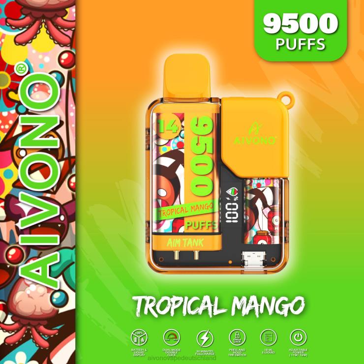 Aivono AIM TANK 9500 tropische Mango 4V0P839 - Aivono Deutschland
