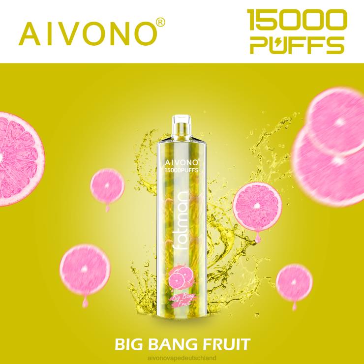 Aivono FATMAN 15000 Urknallfrucht 4V0P816 - Aivono Vape