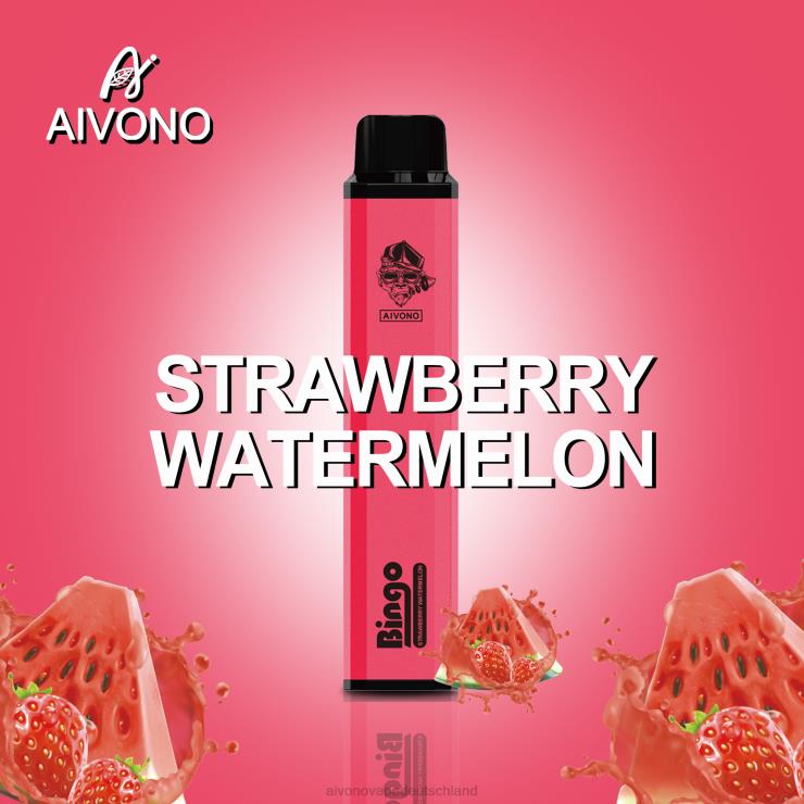 Aivono AIM BINGO 4000 Erdbeerwassermelone 4V0P8133 - Aivono Vape