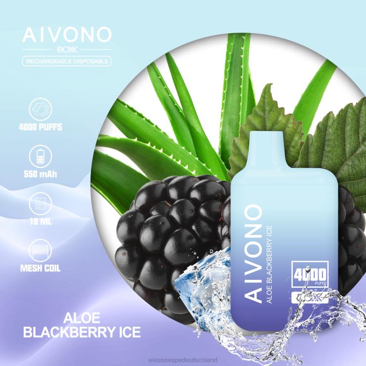 Aivono AIM BOXX 4000 Aloe-Strom-Eis 4V0P8228 - Aivono Deutschland