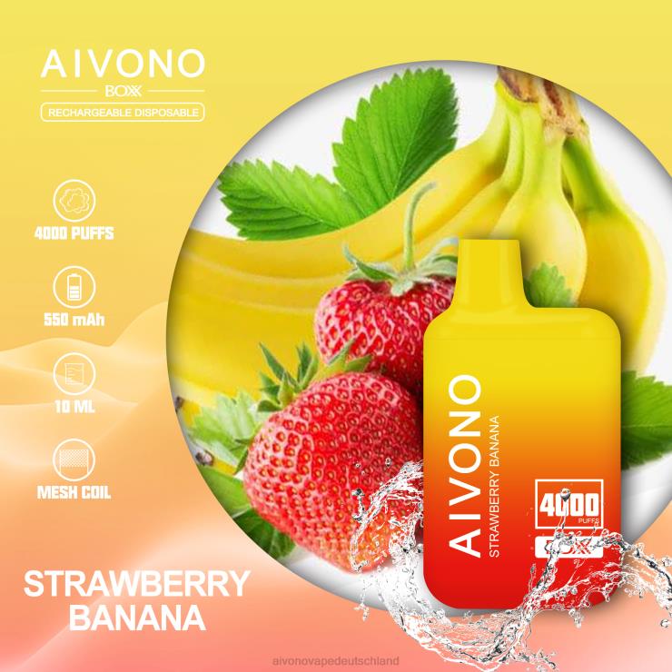 Aivono AIM BOXX 4000 Erdbeerbanane 4V0P8231 - Aivono Deutschland