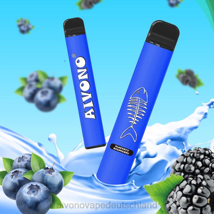 Aivono AIM FISHBONE 600 Blaubeer-Himbeere 4V0P8281 - Aivono Vape Deutschland