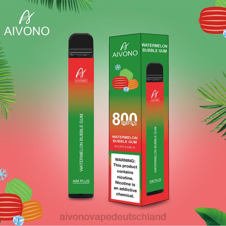 Aivono AIM PLUS 800 Wassermelonen-Kaugummi 4V0P8198 - Aivono Deutschland