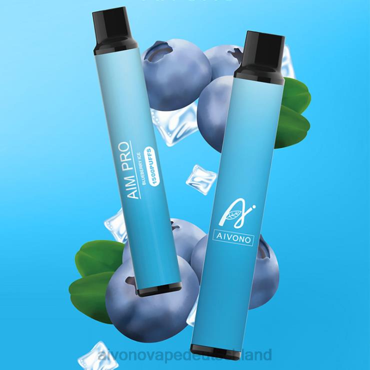 Aivono AIM PRO 1500 Blaubeereis 4V0P8163 - Aivono Vape