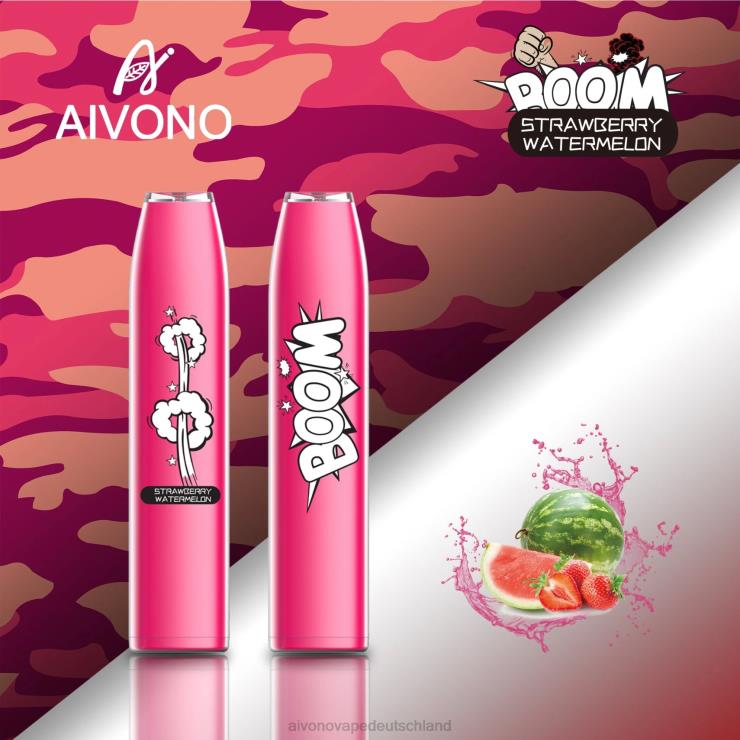Aivono AIM BOOM 600 Erdbeerwassermelone 4V0P8364 - Aivono Vape