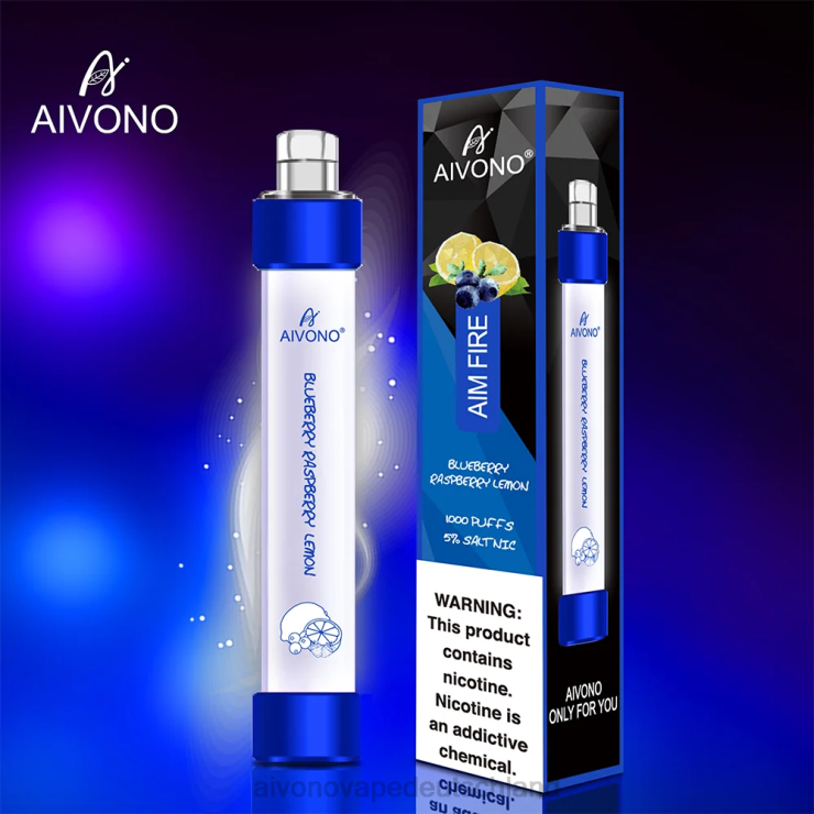 Aivono AIM FIRE 1000 Blaubeer-Himbeer-Zitrone 4V0P8327 - Aivono Deutschland