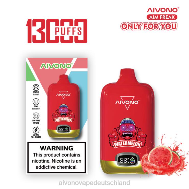 Aivono AIM FREAK 13000 Wassermelone 4V0P8244 - Aivono Vape
