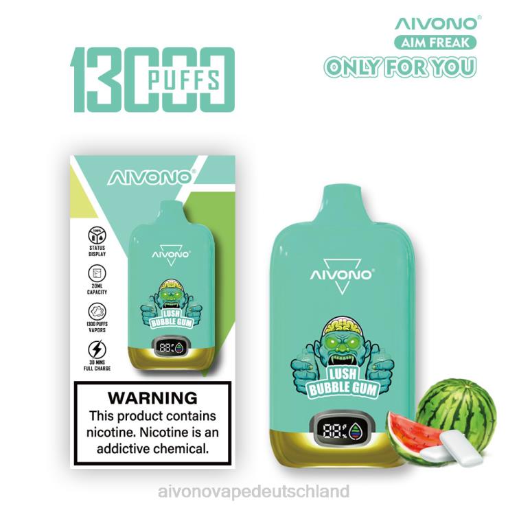 Aivono AIM FREAK 13000 üppiger Kaugummi 4V0P8247 - Aivono Vape