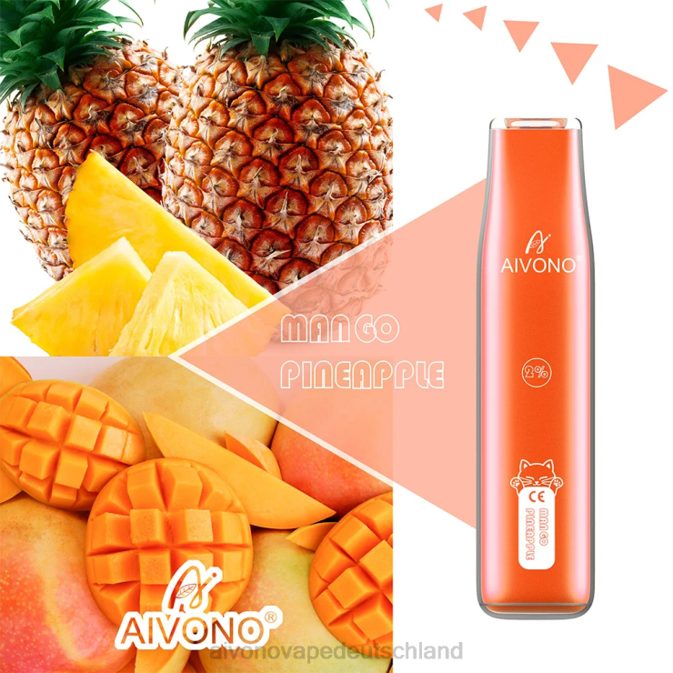 Aivono AIM CAT 400 Mango-Ananas 4V0P8340 - Aivono Vape