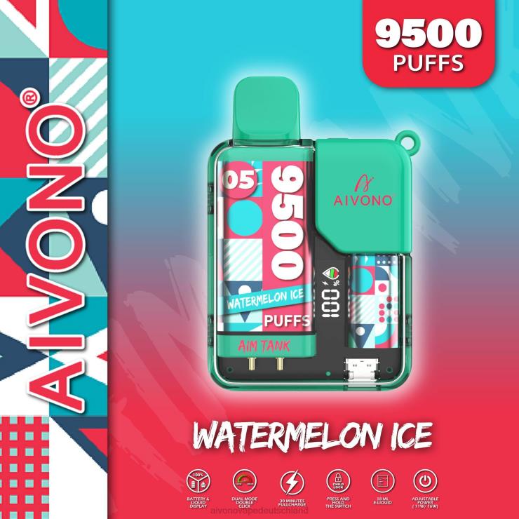 Aivono AIM TANK 9500 Wassermeloneneis 4V0P837 - Aivono Vape