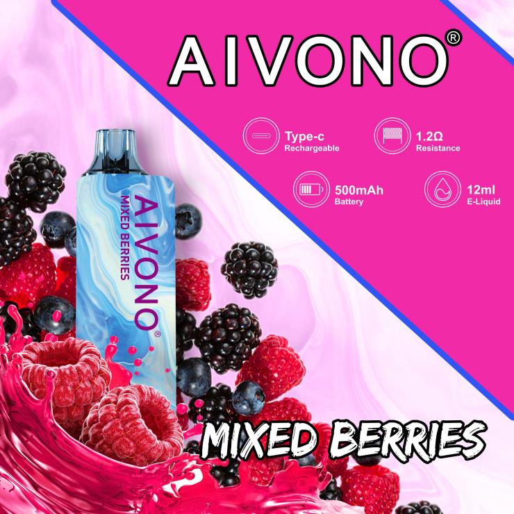 Aivono AIM GUN 7000 gemischte Beeren 4V0P8111 - Aivono Deutschland
