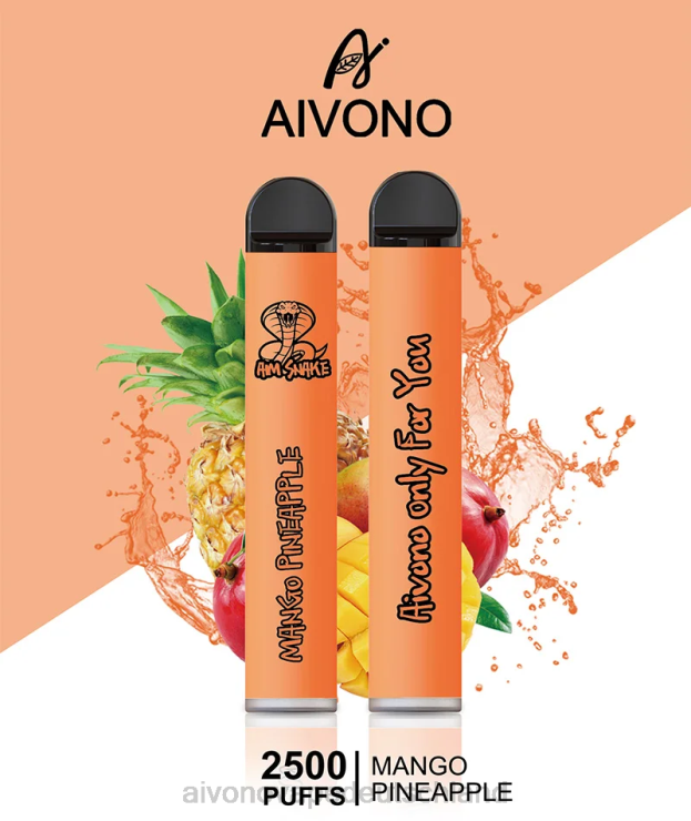 Aivono AIM SNAKE 2500 Mango-Ananas 4V0P8310 - Aivono Vape