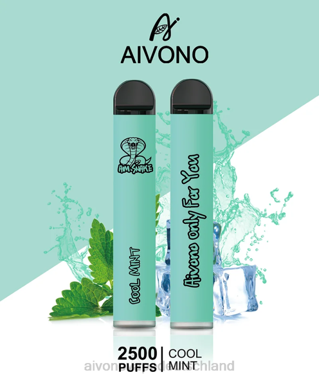 Aivono AIM SNAKE 2500 kühle Minze 4V0P8302 - Aivono Vape Deutschland