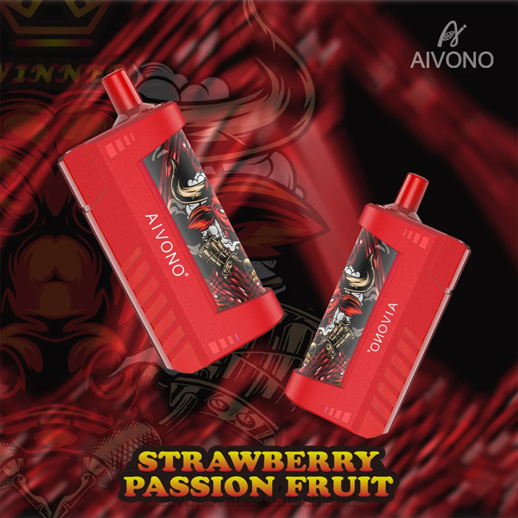Aivono AIM WINNER 5000 Erdbeer-Passionsfrucht 4V0P8130 - Aivono Vape