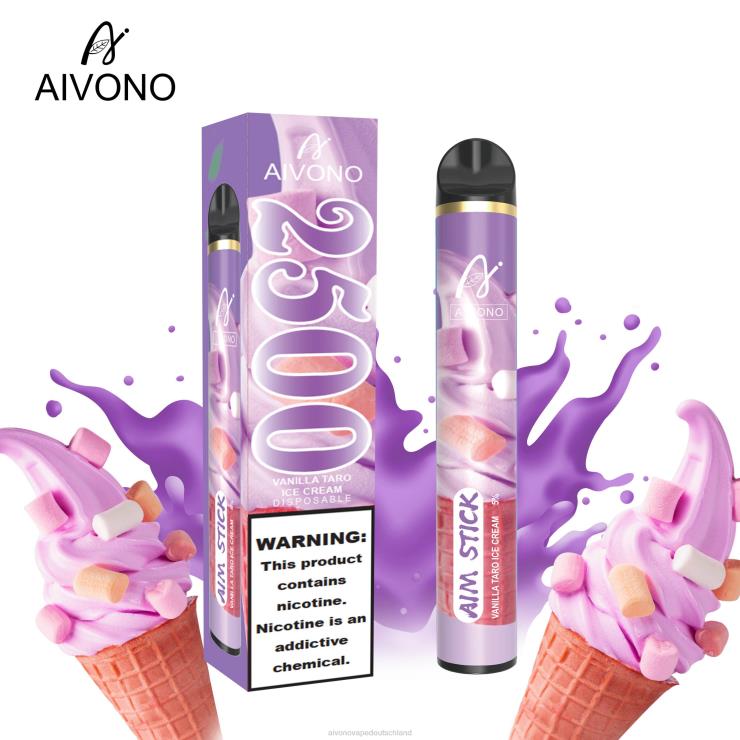 Aivono AIM STICK 2500 Vanille-Taro-Eis 4V0P8147 - Aivono Deutschland