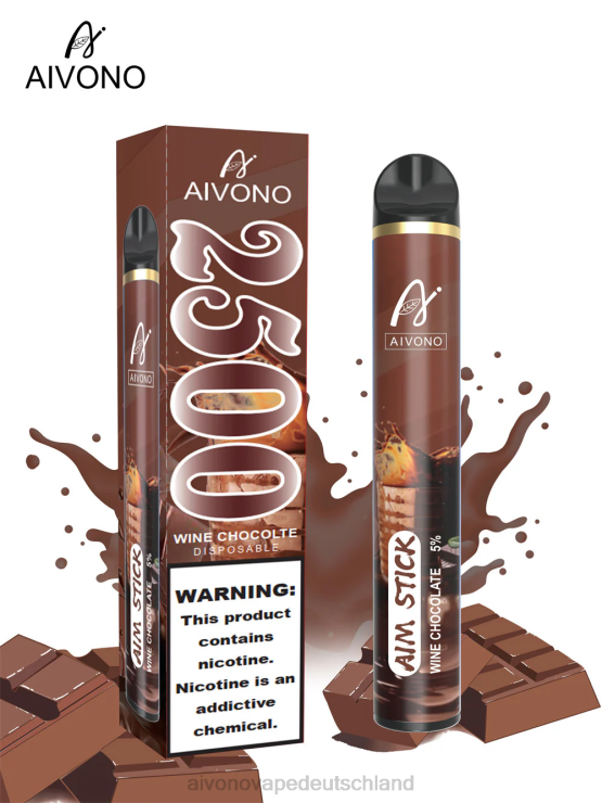 Aivono AIM STICK 2500 Weinschokolade 4V0P8156 - Aivono Deutschland